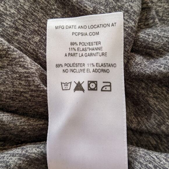 Patagonia Athleisure Athletic Long Sleeve Dress Heather Gray A Line Tennis XS - Picture 6 of 7